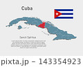 Vector map of Cuba - Sancti Spiritus Province 143354923