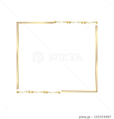 Picture Frames Square Border Elegant gold floral frame free vector illustration Picture Frames Square Border Elegant gold floral frame free vector illustration 143354997