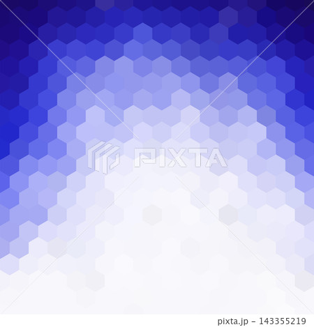 Abstract blue and white geometric background with a honeycomb texture of many small hexagons. eps 10 Abstract blue and white geometric background with a honeycomb texture of many small hexagons. eps 10 143355219
