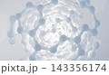 Abstract Molecular Spiral. Computer generated 3d render 143356174