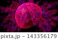 Red Alien planet. Computer generated 3d render 143356179