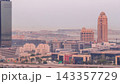 Dubai media city skyscrapers night to day timelapse, Dubai, United Arab Emirates 143357729