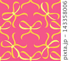 Seamless pattern with ribbon bows on pink, purple and red backgrounds vector. Stock Vector 143358006