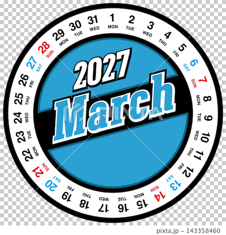 This is a circular calendar for March 2027. It does not include Japanese public holidays. This is a circular calendar for March 2027. It does not include Japanese public holidays. 143358460