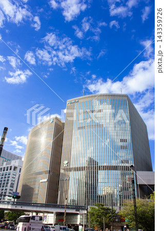 有楽町マリオンと銀座の風景 有楽町マリオンと銀座の風景 143359726