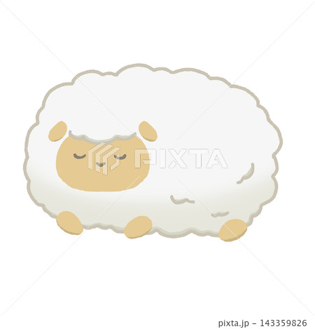 眠る羊 143359826