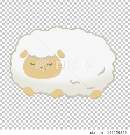 眠る羊 143359826