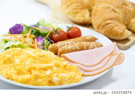 朝食 スクランブルエッグ 朝食 スクランブルエッグ 143359974