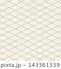 冬色の斜め格子パターン 143361339