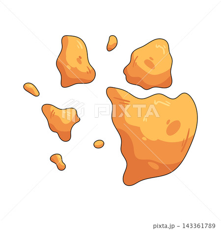 Illustration of cookie crumbs Illustration of cookie crumbs 143361789
