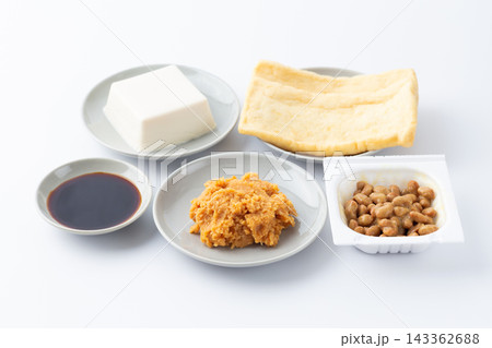 大豆製品（味噌、醤油、豆腐、油揚げ、納豆） 143362688
