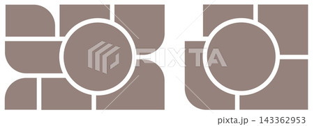 Professional montage gallery layout with elegant visual balance Professional montage gallery layout with elegant visual balance 143362953