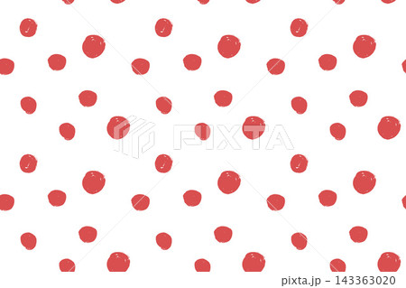 Colorful Scattered Dot Seamless Pattern with Playful Hand Drawn Spots Colorful Scattered Dot Seamless Pattern with Playful Hand Drawn Spots 143363020