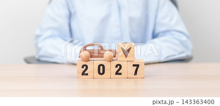 2027 New Year with percentage change to UP and Down arrow with car model. Car loan, Interest rate, Insurance, Financial, vehicle Repair, Automobile Tax, mortgage and Maintenance 2027 New Year with percentage change to UP and Down arrow with car model. Car loan, Interest rate, Insurance, Financial, vehicle Repair, Automobile Tax, mortgage and Maintenance 143363400