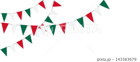 Mexican Pennant Garland Festive Fiesta Bunting Decoration Mexican Pennant Garland Festive Fiesta Bunting Decoration 143363679