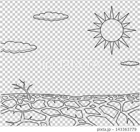 Drought icon Drought icon 143363779