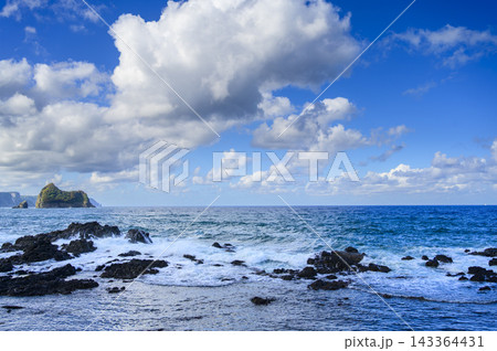 北海道積丹町美国の海 北海道積丹町美国の海 143364431