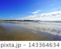 •鎌倉・由比ヶ浜海岸の美しい風景 143364634