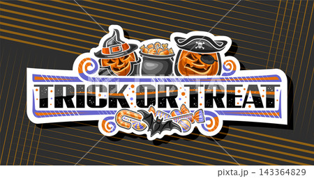 Vector banner for Halloween Vector banner for Halloween 143364829