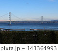 明石SAから見る明石海峡大橋 143364993