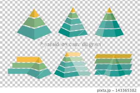 A set of business diagrams illustrating pyramid structures, hierarchical structures, and organizational structures; ideal for management strategies, business strategies, proposals, and presentations. A set of business diagrams illustrating pyramid structures, hierarchical structures, and organizational structures; ideal for management strategies, business strategies, proposals, and presentations. 143365382