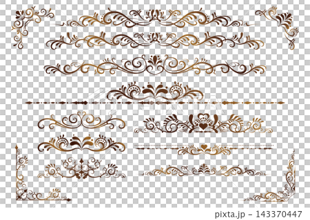 Luxury Frame Set 01 143370447