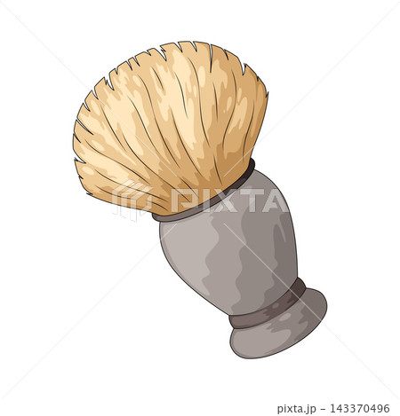 Illustration of Shaving Brush Illustration of Shaving Brush 143370496