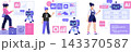 Gen Z Working with AI Technology 143370587