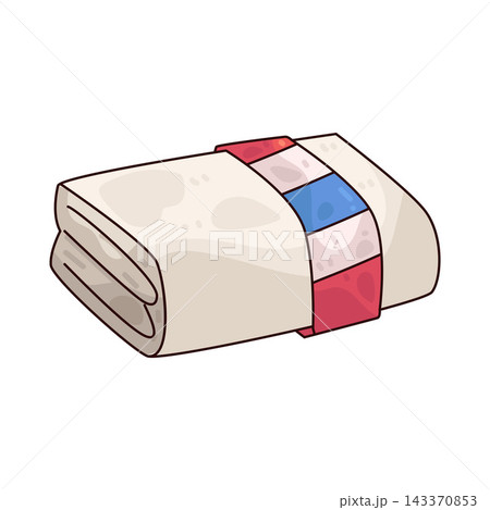 Illustration of Barber Towel Illustration of Barber Towel 143370853