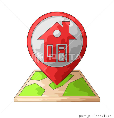 Illustration of Address Illustration of Address 143371057