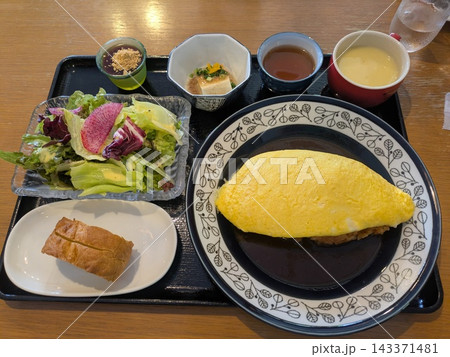 美味しかったオムライス定食 143371481