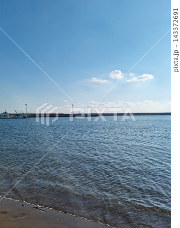blue sky and blue sea blue sky and blue sea 143372691