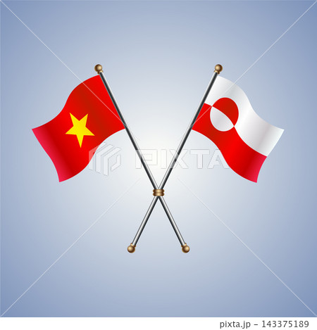 Vietnam and Greenland flag relations 143375189