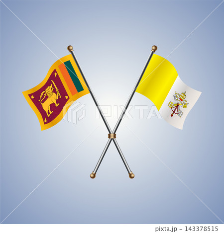 Sri Lanka and Vatican City flag relations 143378515