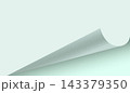 Light Mint Green Page Curl Background Template 143379350
