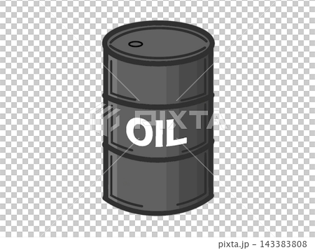 An illustration (icon) of a drum of oil. 143383808