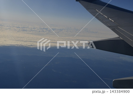 飛行機から見た風景 飛行機から見た風景 143384900