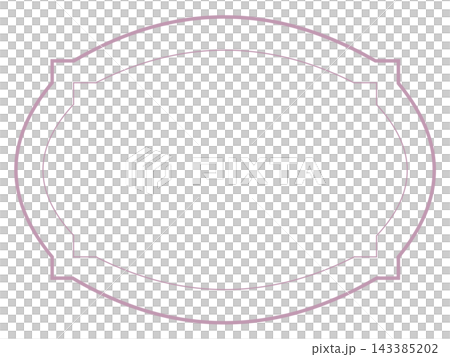 Dusty pink double-lined decorative frame, label-style decorative frame Dusty pink double-lined decorative frame, label-style decorative frame 143385202