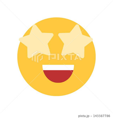 excited emoji with stars over eyes world emoji day excited emoji with stars over eyes world emoji day 143387786