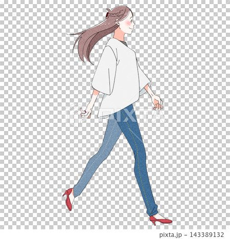 走路的女人 走路的女人 143389132