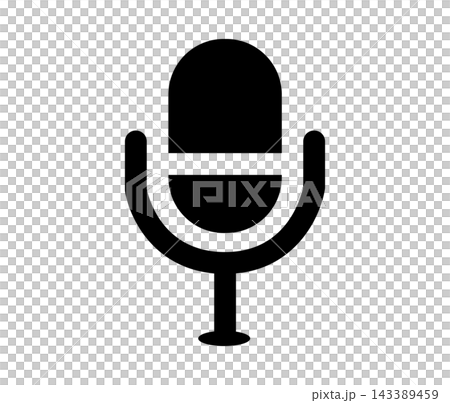 A simple microphone icon that can be used for voice search and voice input. A simple microphone icon that can be used for voice search and voice input. 143389459
