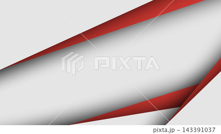 Modern abstract background with white and red...のイラスト素材 [143391037] - PIXTA