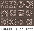 geometric line pattern icon symbol minimalist stylize 143391866
