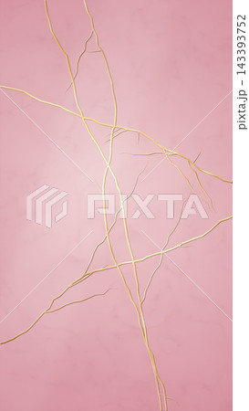 Pink October Kintsugi Gold Cracks Breast Cancer Awareness Pink October Kintsugi Gold Cracks Breast Cancer Awareness 143393752