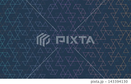 Abstract vector background with a seamless geometric pattern of simple triangle shapes. Stylish vector texture Abstract vector background with a seamless geometric pattern of simple triangle shapes. Stylish vector texture 143394130