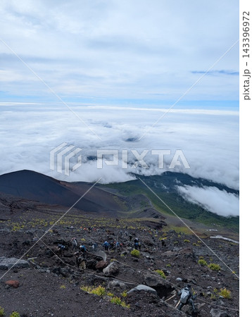富士登山 富士山 富士宮ルート 富士登山 富士山 富士宮ルート 143396972