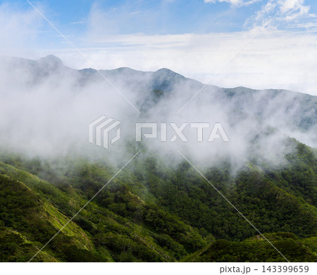 fog in the mountains fog in the mountains 143399659