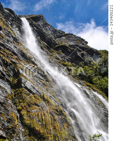 waterfall on the mountain waterfall on the mountain 143400221