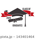 Congratulations graduates banner design template 143401464