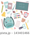 back to school clip art 143401466